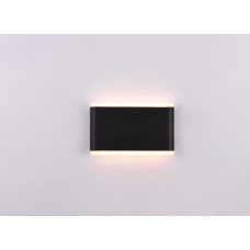 Світильник фасадний вуличний чорний LED VELMAX V-CTL-WL-010, 12W, 3000K, 400Lm, IP54 Світильник фасадний вуличний чорний LED VELMAX V-CTL-WL-010, 12W, 3000K, 400Lm, IP54