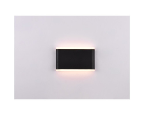 Світильник фасадний вуличний чорний LED VELMAX V-CTL-WL-010, 12W, 3000K, 400Lm, IP54 Світильник фасадний вуличний чорний LED VELMAX V-CTL-WL-010, 12W, 3000K, 400Lm, IP54