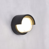Світильник фасадний вуличний чорний LED VELMAX V-CTL-WL-008, 9W, 3000K, 500Lm, IP54 Світильник фасадний вуличний чорний LED VELMAX V-CTL-WL-008, 9W, 3000K, 500Lm, IP54