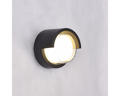 Світильник фасадний вуличний чорний LED VELMAX V-CTL-WL-008, 9W, 3000K, 500Lm, IP54 Світильник фасадний вуличний чорний LED VELMAX V-CTL-WL-008, 9W, 3000K, 500Lm, IP54