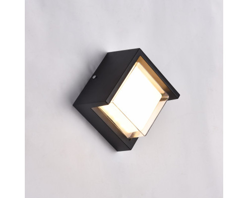 Світильник фасадний вуличний чорний LED VELMAX V-CTL-WL-007, 9W, 3000K, 600Lm, IP54 Світильник фасадний вуличний чорний LED VELMAX V-CTL-WL-007, 9W, 3000K, 600Lm, IP54