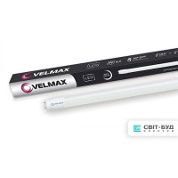 Лампа лінійна Т8 LED Velmax V-T8, 9W, 600мм, G13, 6200K, 900Lm Лампа лінійна Т8 LED Velmax V-T8, 9W, 600мм, G13, 6200K, 900Lm