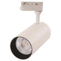 Трековий світильник LED VELMAX V-TRL-Т, 30W, 2700Lm, 4100K, 220V, білий Трековий світильник LED VELMAX V-TRL-Т, 30W, 2700Lm, 4100K, 220V, білий