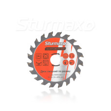Диск пильний 85х15 мм 20 зубів по дереву Sturmax 9020M-085-15-20T