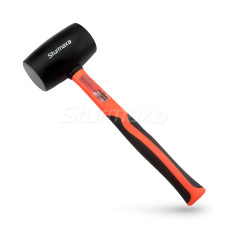 Киянка гумова чорна. фіберг. ручка 680 г Sturmax 1012M-02-B0680