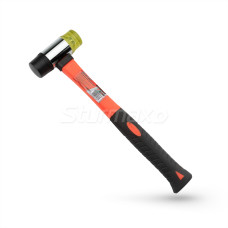 Молоток рихтувальний пласт/гума 360 г, 30 мм, фіберглас. Рукоять Sturmax 1012M-03-0360