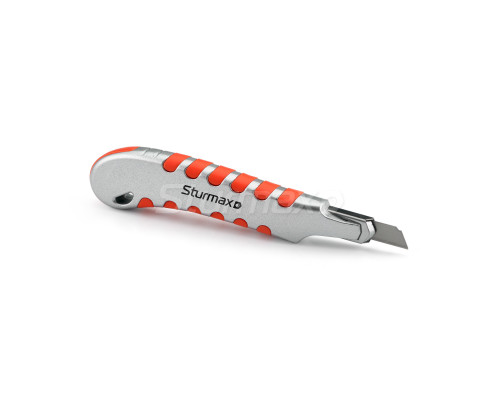 Ніж сегментний, 9 мм Sturmax 1076M-01-09 Ніж сегментний, 9 мм Sturmax 1076M-01-09