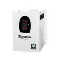 Настінний релейний стабілізатор напруги Sturmax LED 10000 ВА PSM9310001RV