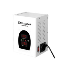 Настінний релейний стабілізатор напруги Sturmax LED 500 ВА PSM93501RV