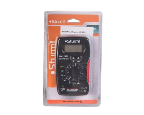 Мультиметр Sturm MM12031 Мультиметр Sturm MM12031